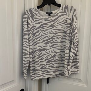 Buffalo David Bitton Zebra Pattern Sweater